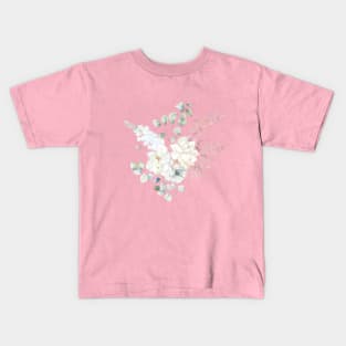 Isabella | Floral Design Kids T-Shirt